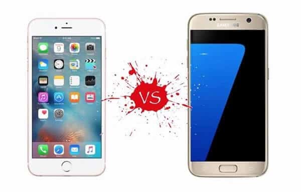 So sánh về hiệu suất của iPhone và Samsung