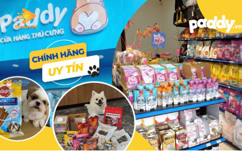 2. Shop thức ăn cho mèo ở TPHCM Paddy